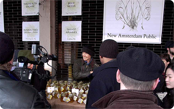 Bees’ Needs at inaugural New Amsterdam Market